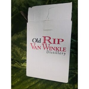Old Rip Van Winkle Empty Distillery Shipping Box 2.25L Bourbon Package Collector